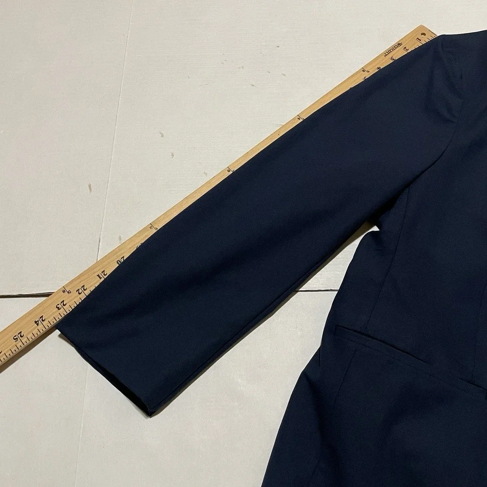 Sene Soho FlexTech Technical Blazer Men's Navy Size 48 Stretch 2 Button